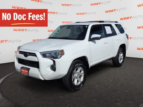 White 2022 Toyota 4Runner SR5 for sale in Tooele, UT