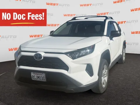 White 2020 Toyota RAV4 Hybrid LE for sale in Tooele, UT
