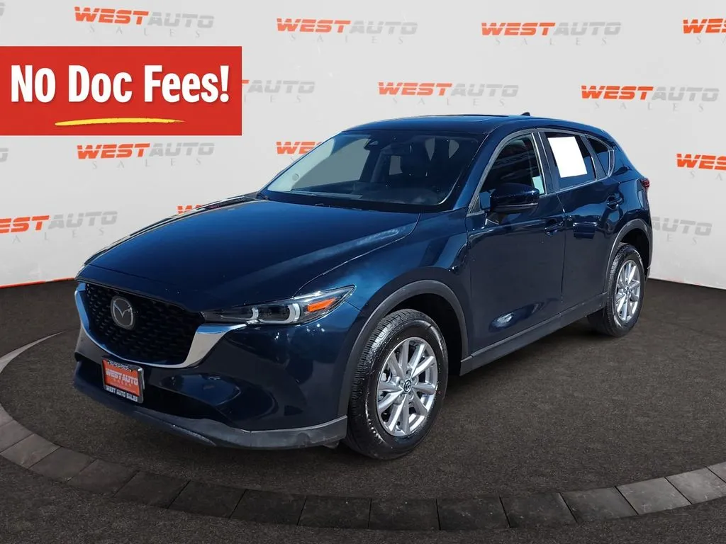 Blue 2023 Mazda CX-5 2.5 S Preferred Package for sale in Tooele, UT