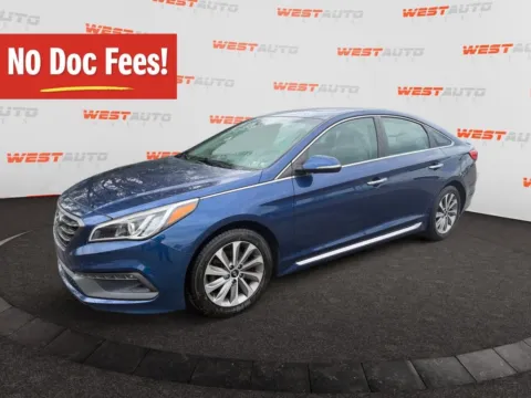 Blue 2017 Hyundai Sonata Sport for sale in Tooele, UT