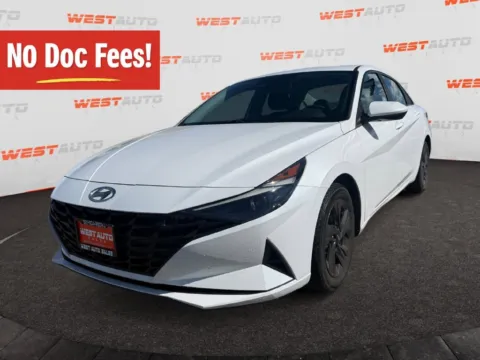 White 2022 Hyundai Elantra SEL for sale in Tooele, UT