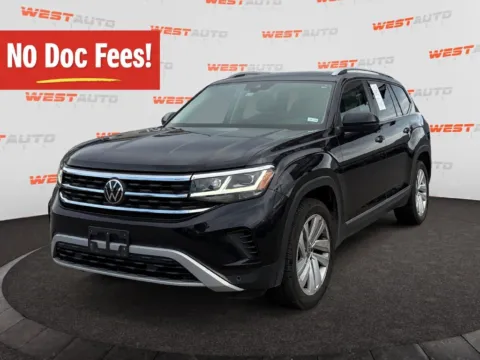 Black 2021 Volkswagen Atlas SEL for sale in Tooele, UT