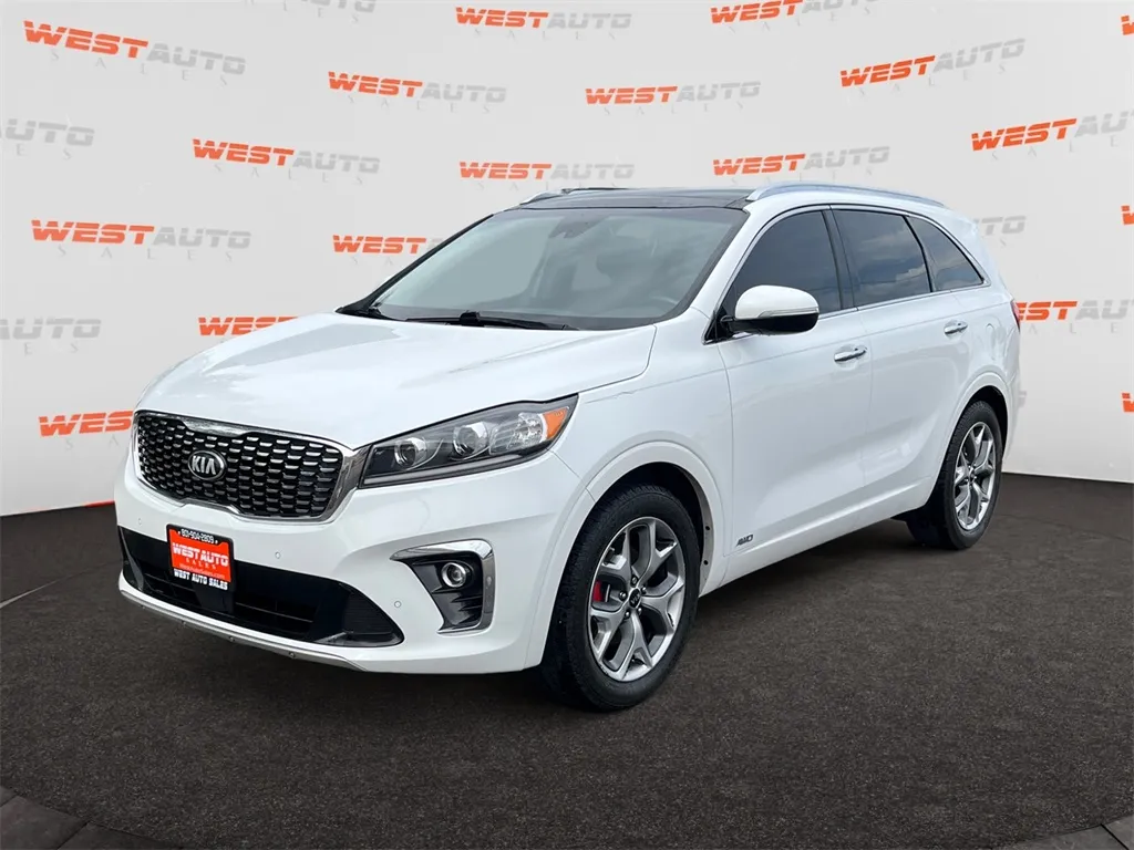 White 2019 Kia Sorento SX for sale in Tooele, UT