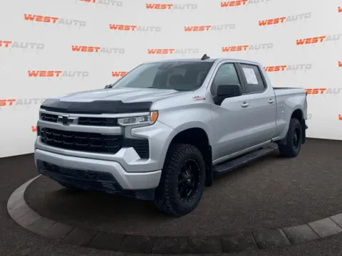 Silver 2022 Chevrolet Silverado 1500 RST for sale in Tooele, UT