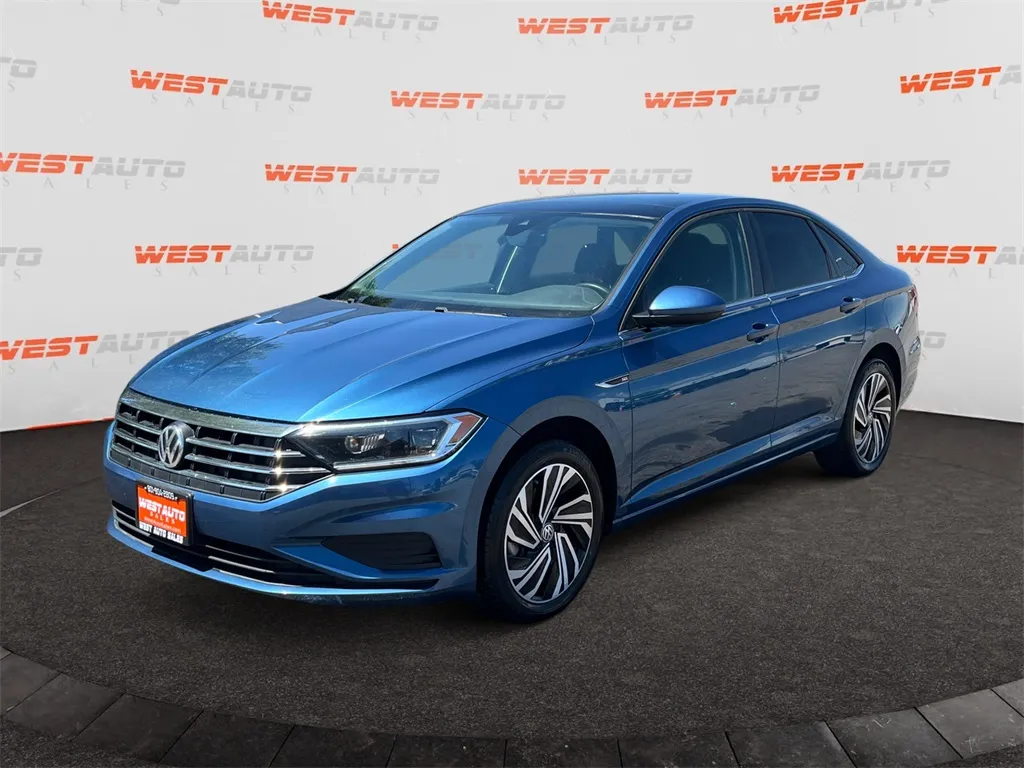 Blue 2021 Volkswagen Jetta SEL for sale in Tooele, UT