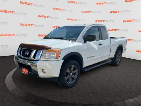 White 2015 Nissan Titan SV for sale in Tooele, UT