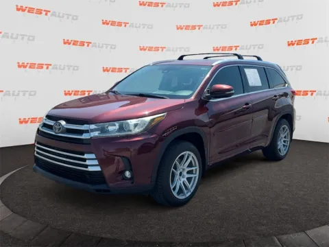 Red 2019 Toyota Highlander Limited for sale in Tooele, UT
