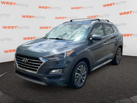 Blue 2020 Hyundai Tucson Limited for sale in Tooele, UT