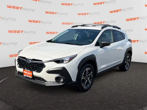 White 2024 Subaru Crosstrek Premium for sale in Tooele, UT