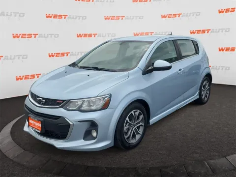 Blue 2018 Chevrolet Sonic LT for sale in Tooele, UT