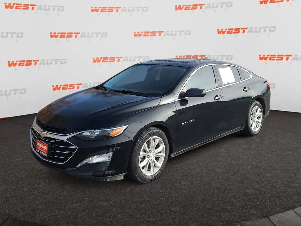 Black 2022 Chevrolet Malibu LT for sale in Tooele, UT