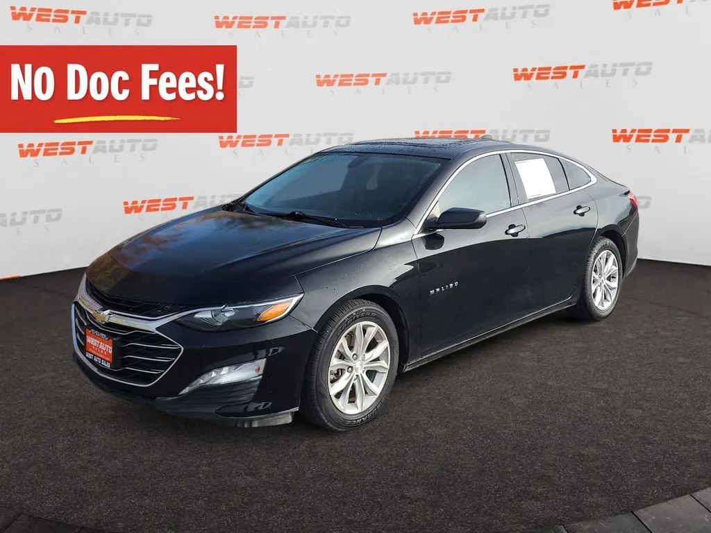 Black 2022 Chevrolet Malibu LT for sale in Tooele, UT