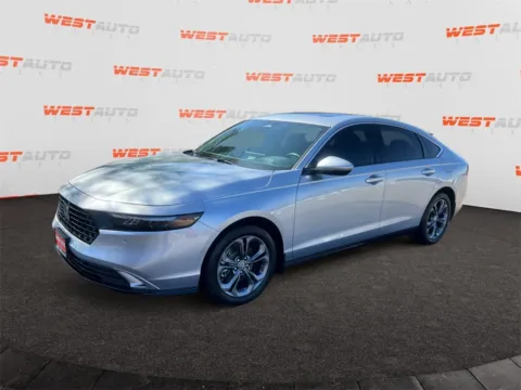 Silver 2024 Honda Accord Hybrid EX-L for sale in Tooele, UT