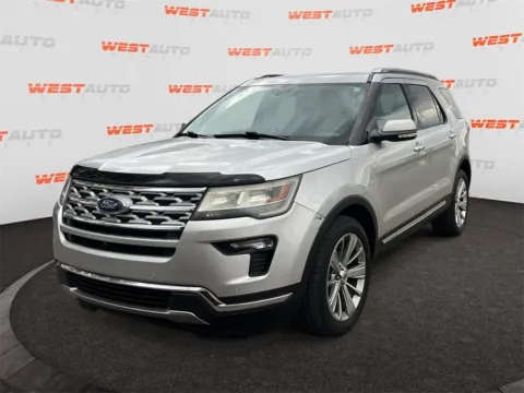 Silver 2018 Ford Explorer Limited for sale in Tooele, UT