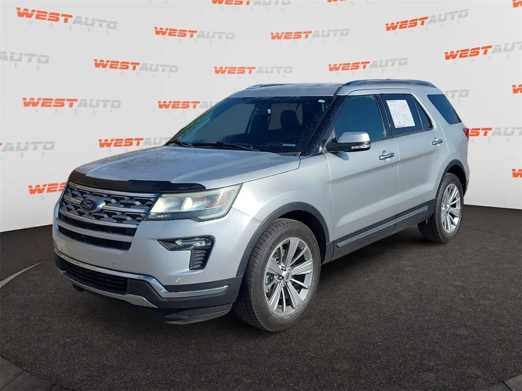 Silver 2018 Ford Explorer Limited for sale in Tooele, UT