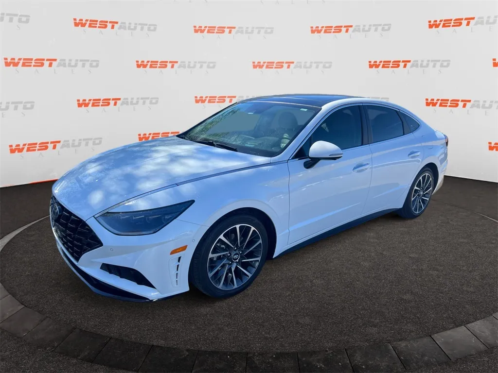 White 2020 Hyundai Sonata Limited for sale in Tooele, UT