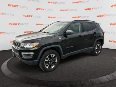 Black 2018 Jeep Compass Trailhawk for sale in Tooele, UT
