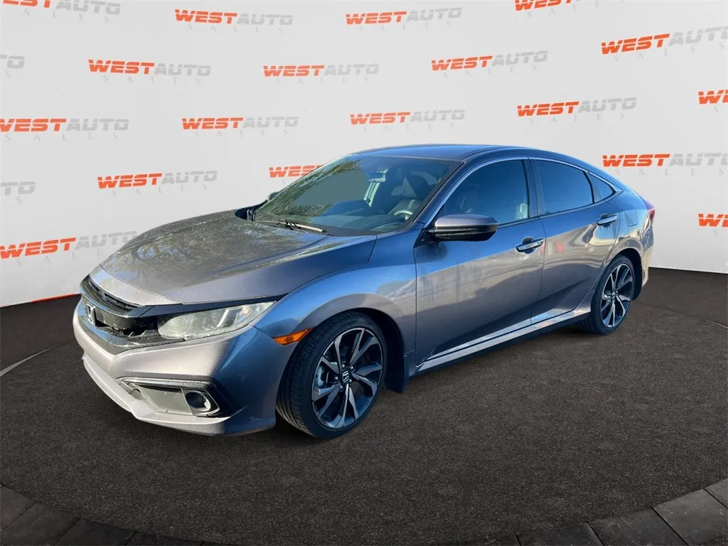 Gray 2020 Honda Civic Sport for sale in Tooele, UT