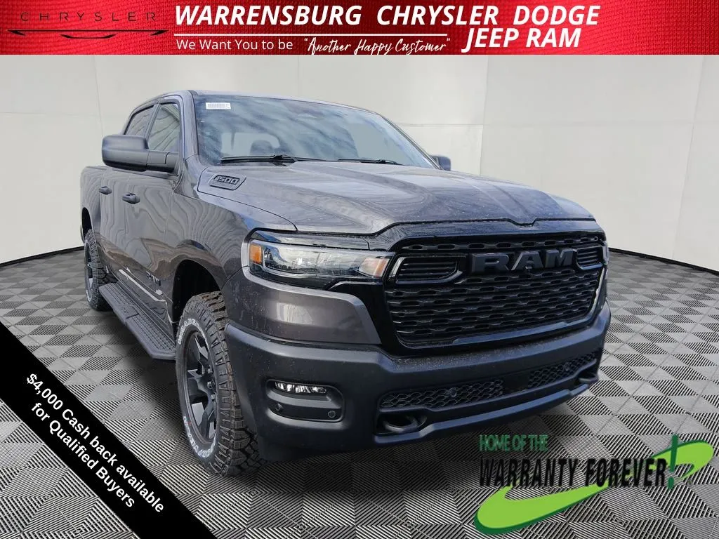 Gray 2026 Ram 1500 Warlock for sale in Warrensburg, MO