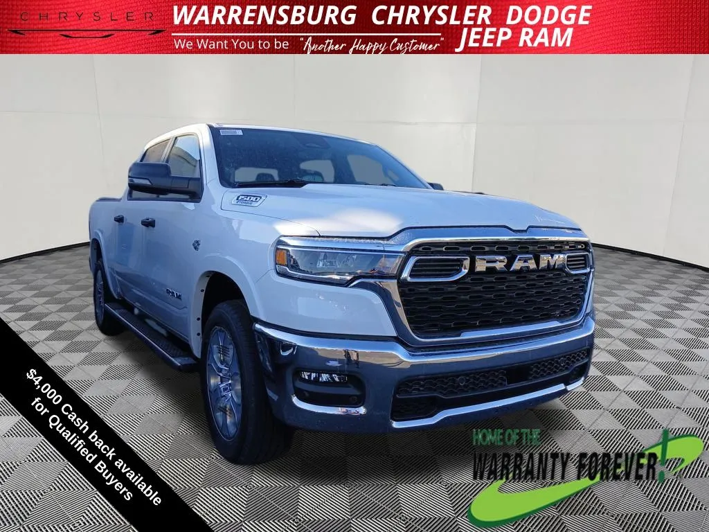 White 2026 Ram 1500 Big Horn/Lone Star for sale in Warrensburg, MO