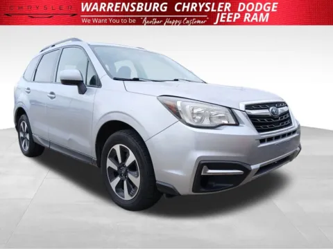 Silver 2017 Subaru Forester 2.5i Premium for sale in Warrensburg, MO