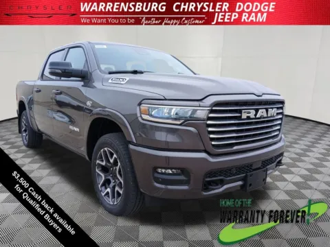 Gray 2026 Ram 1500 Laramie for sale in Warrensburg, MO