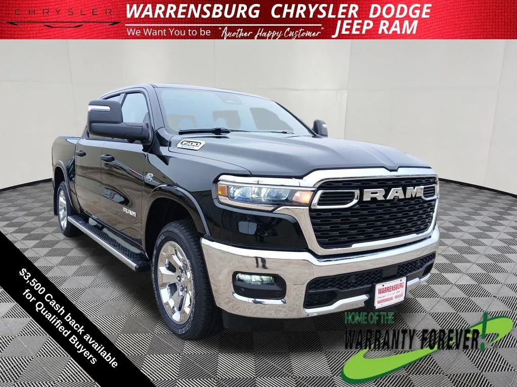Black 2026 Ram 1500 Big Horn/Lone Star for sale in Warrensburg, MO