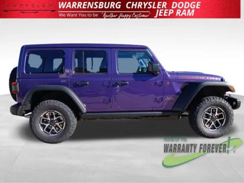 Photos of 2026 Jeep Wrangler Rubicon for sale in Warrensburg, MO at Warrensburg CDJR
