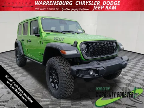 Unknown 2026 Jeep Wrangler Willys for sale in Warrensburg, MO