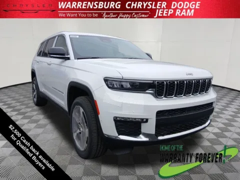 White 2025 Jeep Grand Cherokee L Limited for sale in Warrensburg, MO