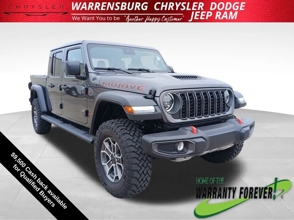 Gray 2025 Jeep Gladiator Mojave for sale in Warrensburg, MO
