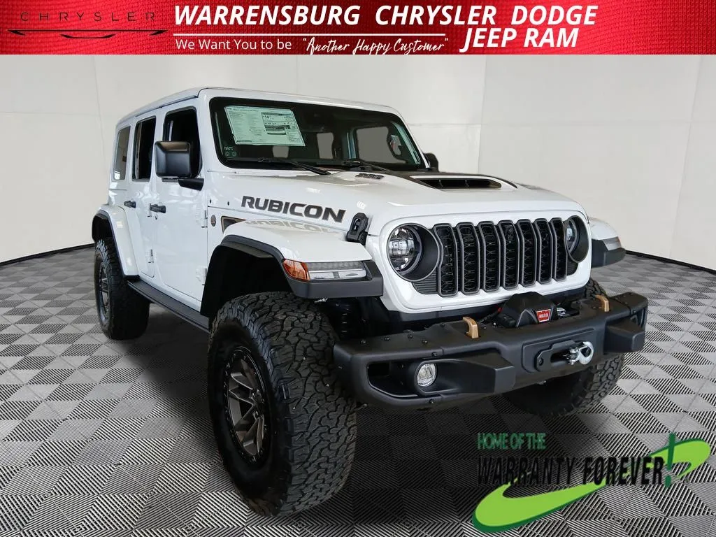 White 2025 Jeep Wrangler Rubicon 392 for sale in Warrensburg, MO