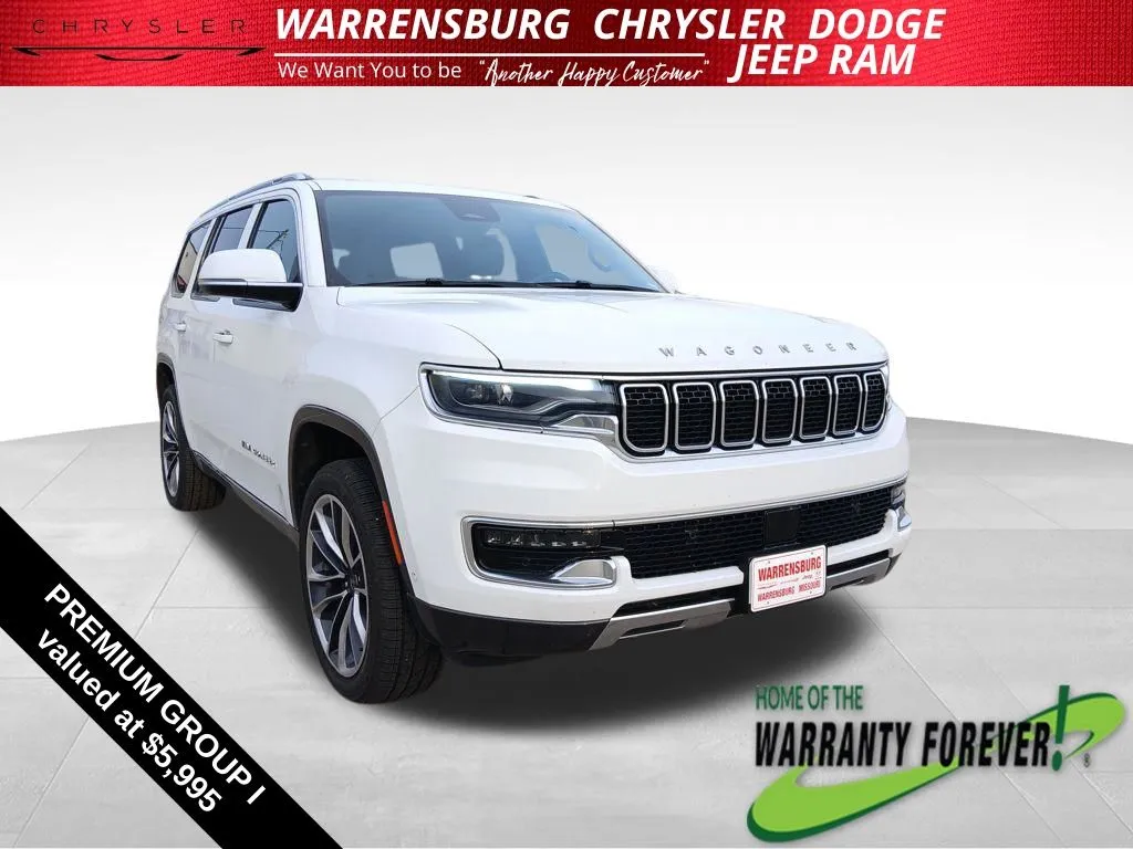 Used 2022 Jeep Wagoneer Series III with VIN 1C4SJVDT9NS188830 for sale in Kansas City