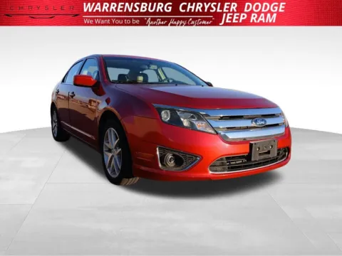 Red 2012 Ford Fusion SEL for sale in Warrensburg, MO