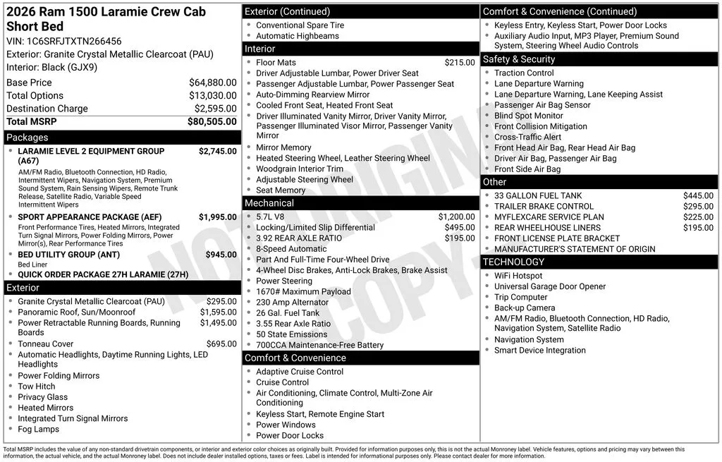 2026 RAM 1500 Laramie - Photo 32