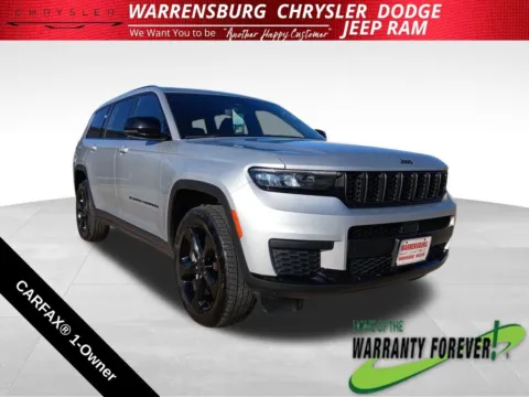 Silver 2023 Jeep Grand Cherokee L Altitude for sale in Warrensburg, MO