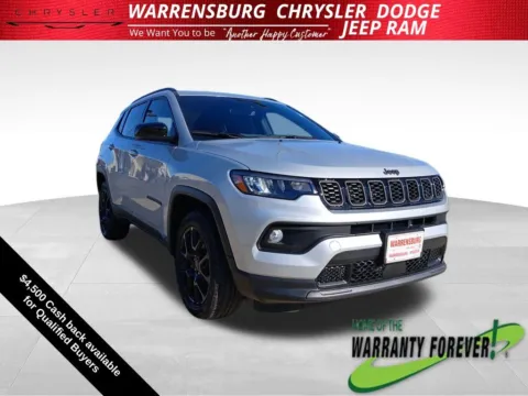 Silver 2026 Jeep Compass Latitude for sale in Warrensburg, MO