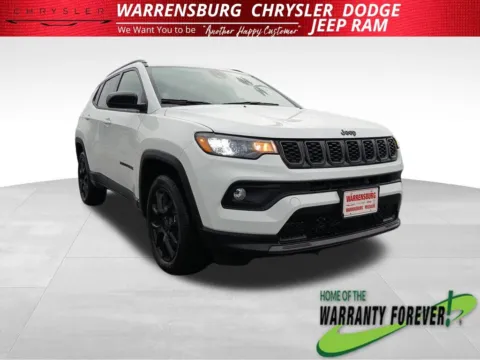 White 2026 Jeep Compass Latitude for sale in Warrensburg, MO
