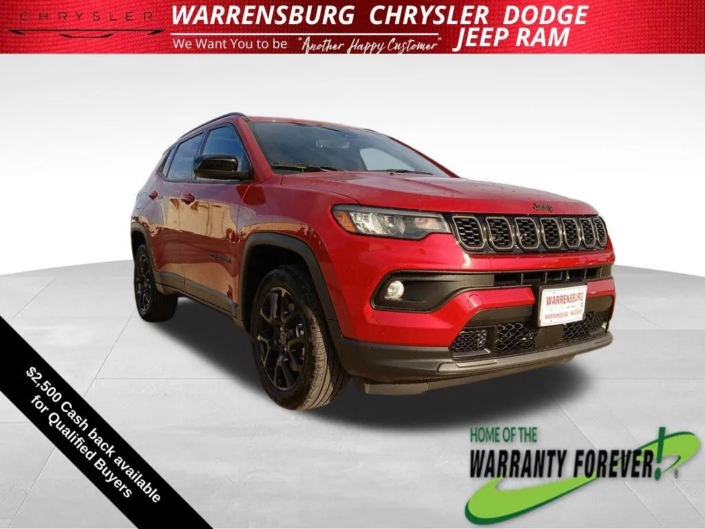 Red 2026 Jeep Compass Latitude for sale in Warrensburg, MO