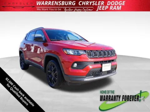 Red 2026 Jeep Compass Latitude for sale in Warrensburg, MO