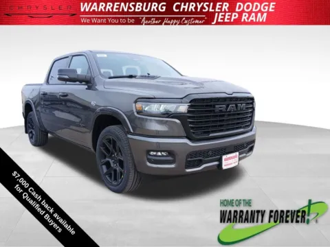 Gray 2026 Ram 1500 Laramie for sale in Warrensburg, MO