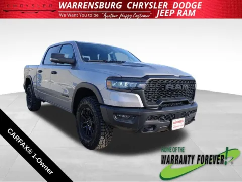 Silver 2025 Ram 1500 Rebel for sale in Warrensburg, MO