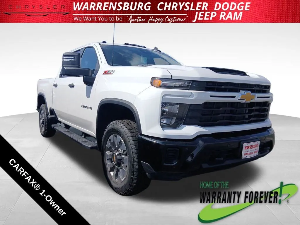 Used 2025 Chevrolet Silverado 2500HD Custom with VIN 2GC4KME72S1216254 for sale in Kansas City