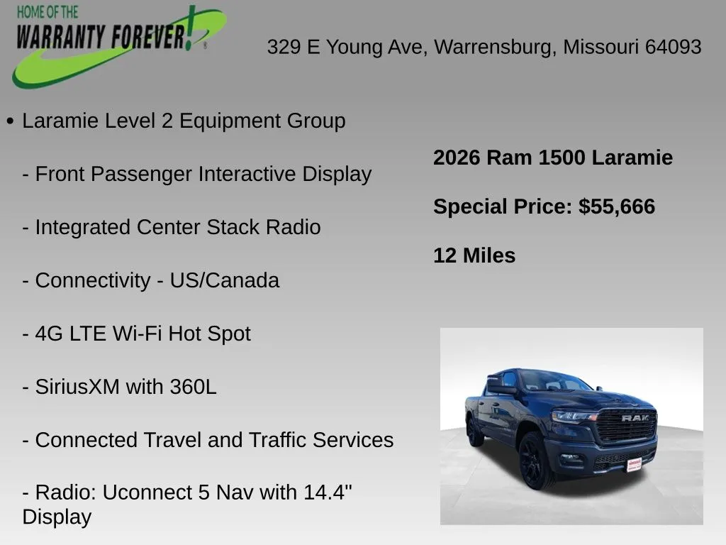 2026 RAM 1500 Laramie - Photo 9