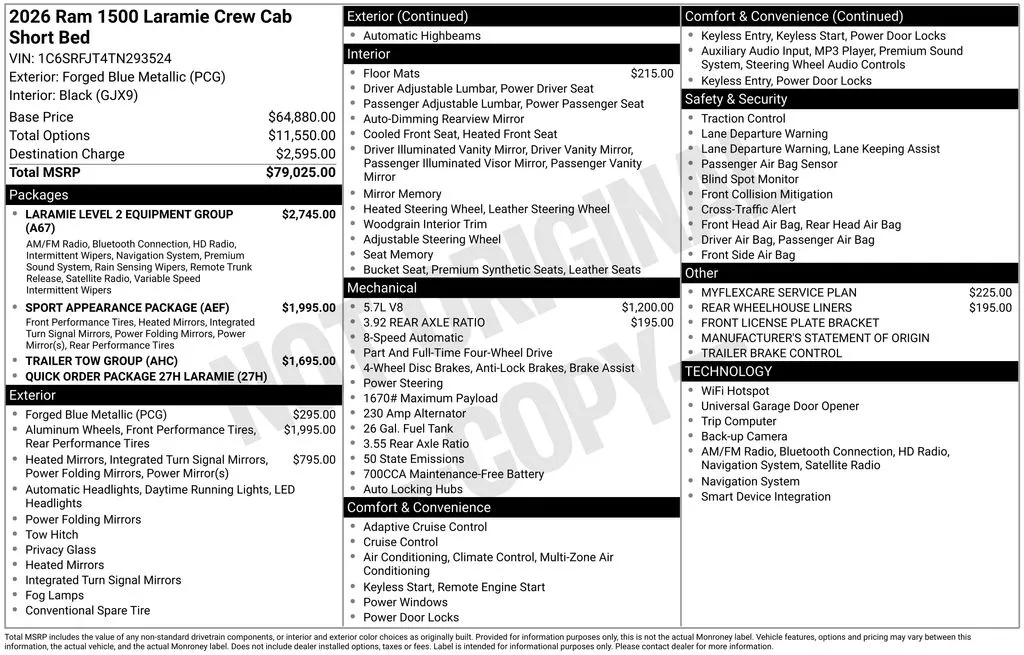 2026 RAM 1500 Laramie - Photo 39