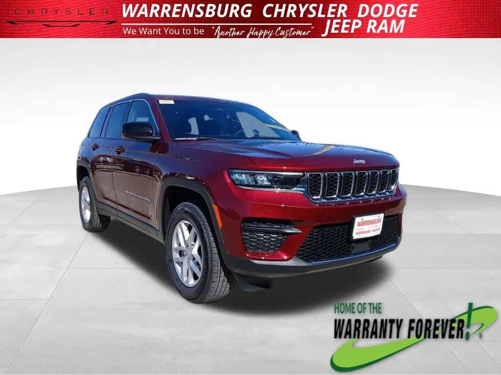 Red 2026 Jeep Grand Cherokee Laredo for sale in Warrensburg, MO