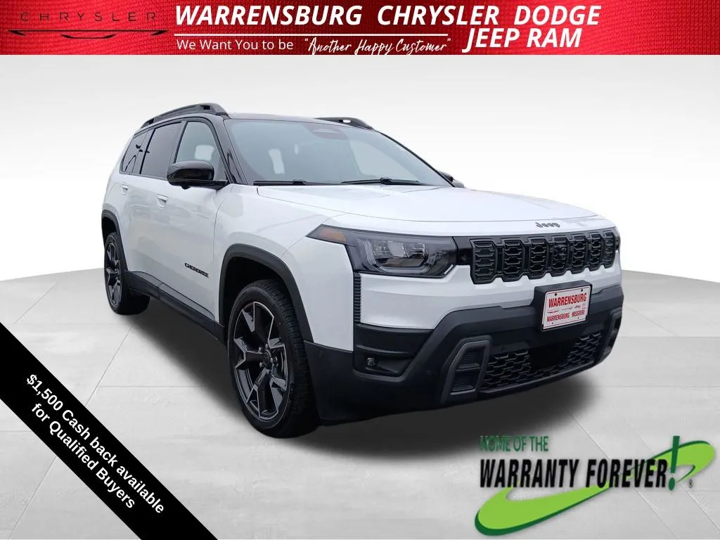 White 2026 Jeep Cherokee Overland for sale in Warrensburg, MO