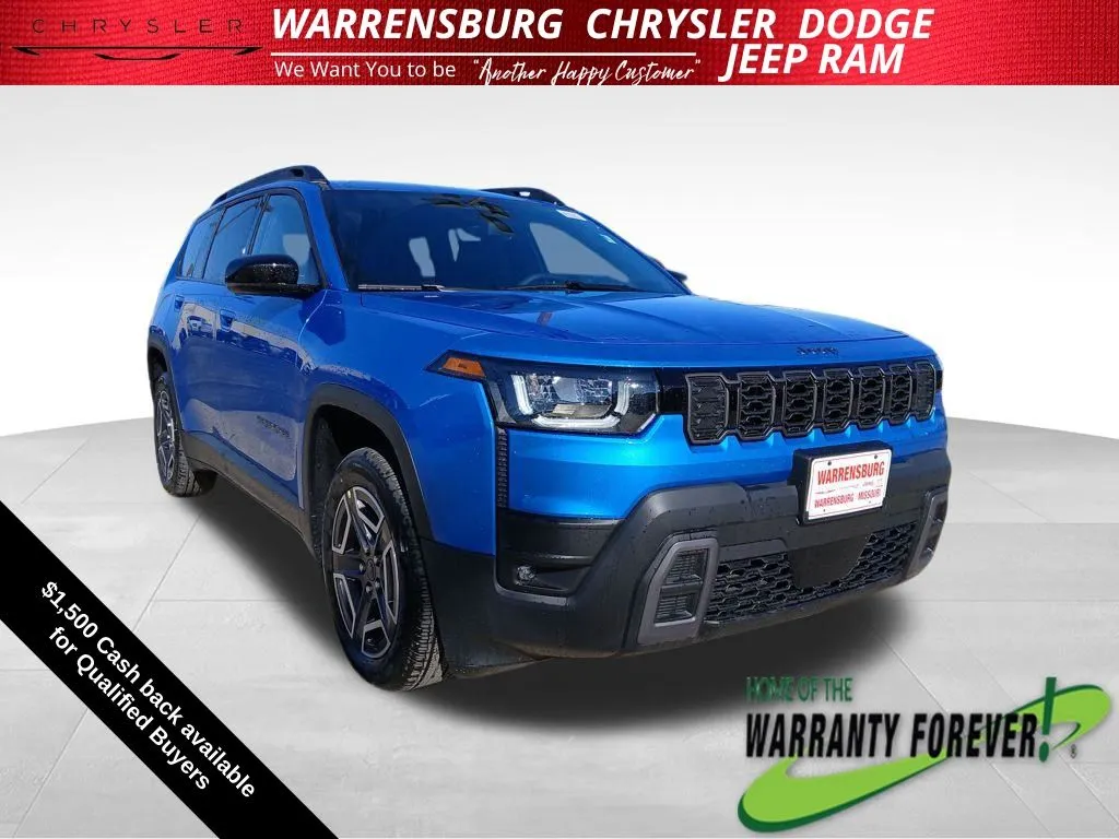 Blue 2026 Jeep Cherokee Limited for sale in Warrensburg, MO