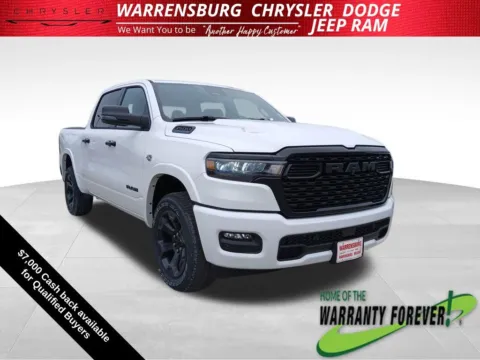 White 2026 Ram 1500 Big Horn/Lone Star for sale in Warrensburg, MO