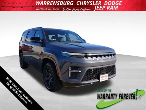 Gray 2026 Jeep Grand Wagoneer Limited Altitude for sale in Warrensburg, MO
